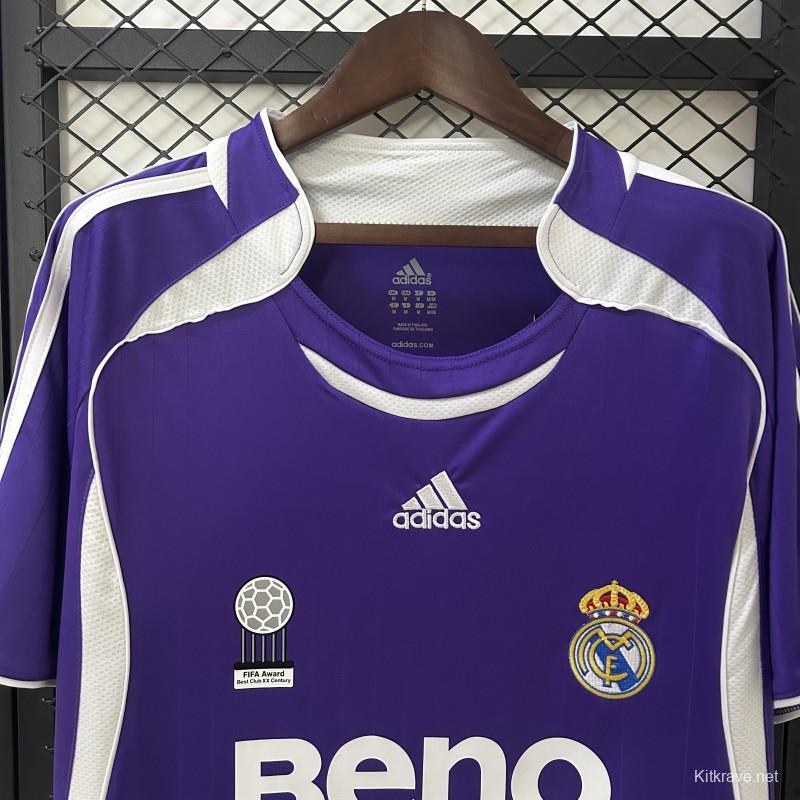 06/07 Retro Real Madrid THIRD Jersey