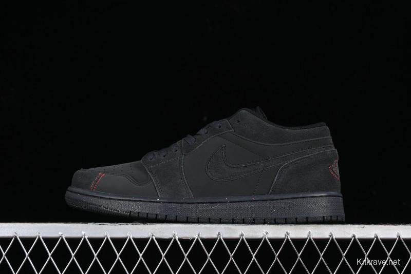 Nike Air Jordan 1 Low SE Craft "Dark Smoke Grey" Casual Sneakers - FD8635-001