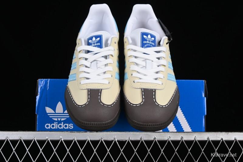 Adidas Originals Samba OG IG1024 Mechanical Magic Pudding Biscuit Custom Casual Sneakers - IG1024