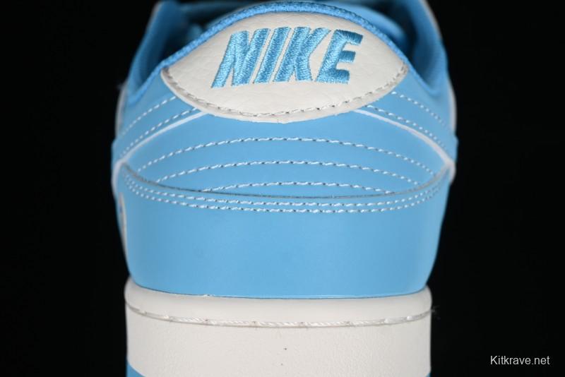 Nike SB Dunk Low BAPE Collaboration - Beige Grey Indigo Anniversary Premium Custom Low-Top Casual Skate Shoes - BB8969-002