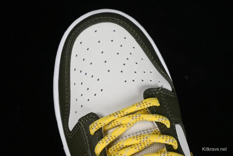 Nike Dunk Low Retro Low Premium "Avocado" SB Casual Skate Shoes - FV3629-371