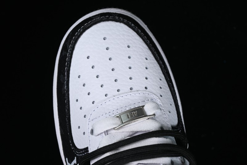 Nike Air Force 1 '07 Low Custom Collaboration Casual Sneakers with Strap - ZH0316-022