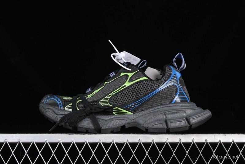 Balenciaga Phantom Sneaker Ten-Generation Trend Running Shoes with Transparent Heel Strap - W3XL51143