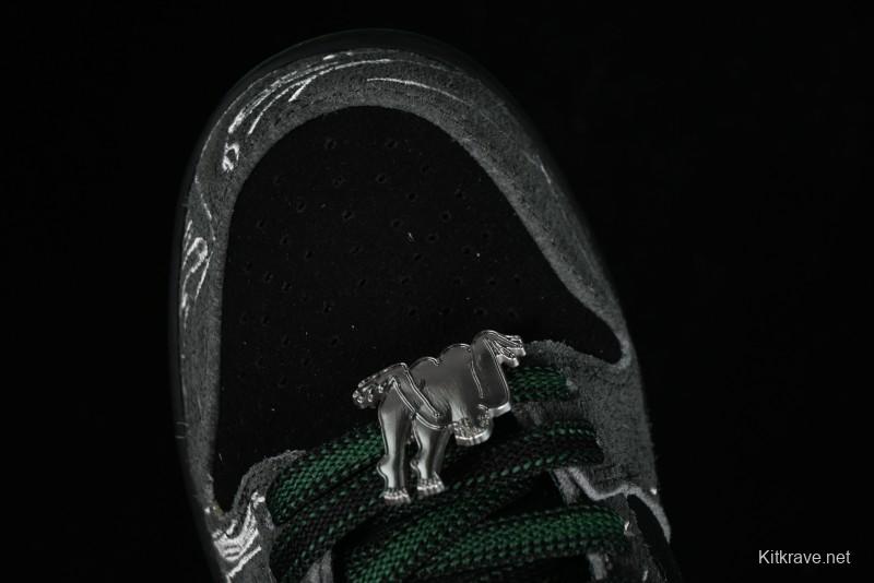 Nike There Skateboards x Nike SB Dunk Low Graffiti Art Style Collaboration SB Low Top Casual Skate Shoes - HF7743-001