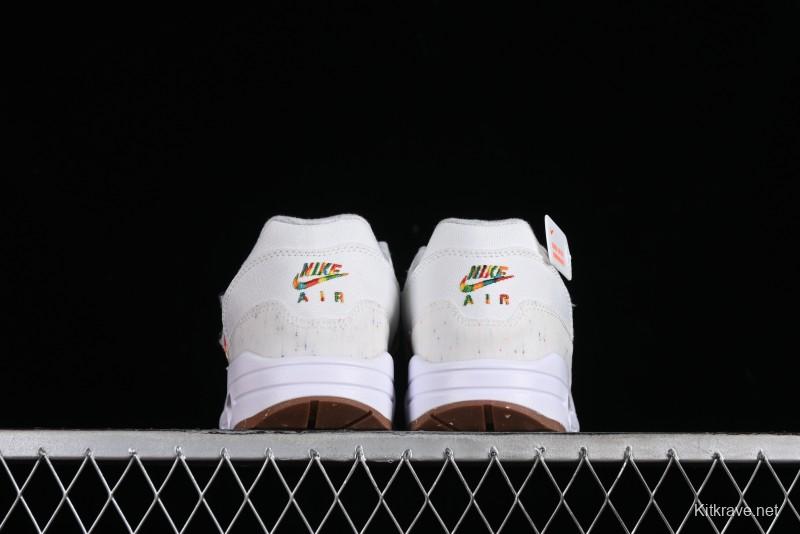 Nike Air Max 1 Retro Running Shoes with Half-Sole Air Cushion - FF2420-168