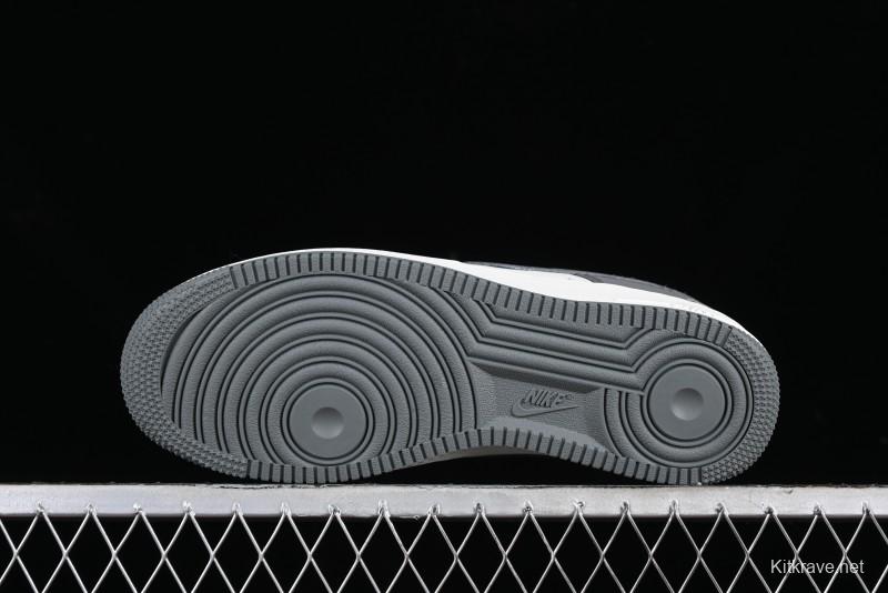 Nike Air Force 1 '07 Low "SHARK" Casual Sneakers with Full-Length Air Cushion - DB3301-220