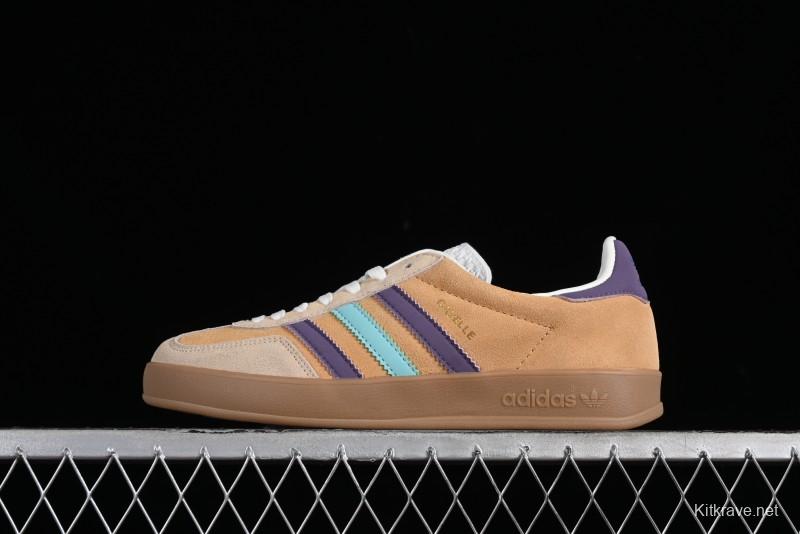 Adidas Originals Gazelle Indoor IG1636 Retro Casual Slip-Resistant Low-Top Sneakers - IG1636