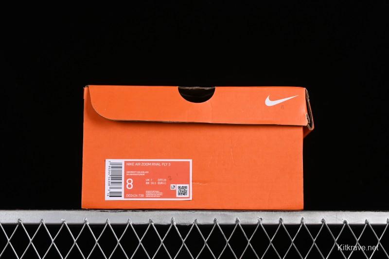 Nike Zoom Rival Fly 3 Lightweight Fabric Comfortable Cushion Anti-Slip Low-Top Casual Running Shoes - DO2424-739