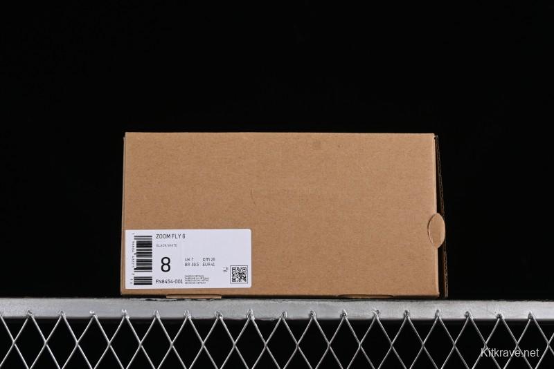 Nike Zoom Fly 6 Running Shoes with Flyknit Material and Carbon Fiber Plate for Superior Elasticity - FN8454-001