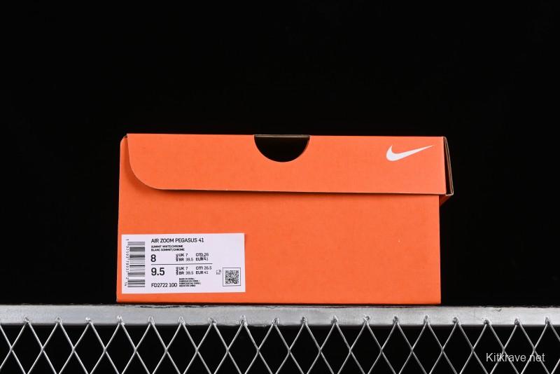 Nike Air Zoom Pegasus 41 Breathable Lightweight Running Shoes with Cushioning - FD2722-100