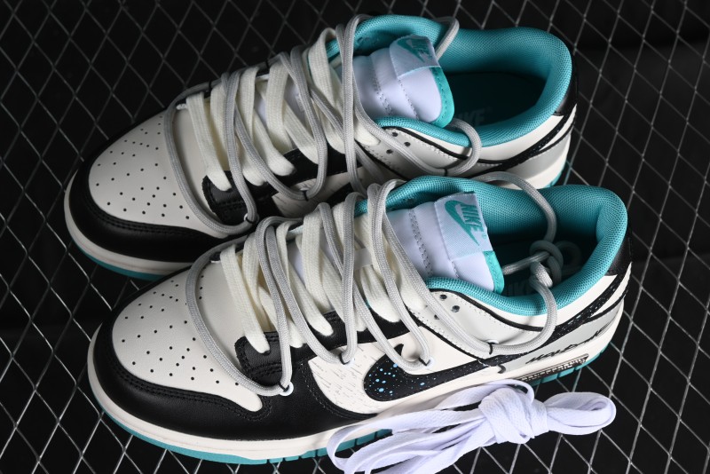 Nike Dunk Low Panda Prank Star Trek SB Strap Low-Top Casual Sneakers - DV0833-101