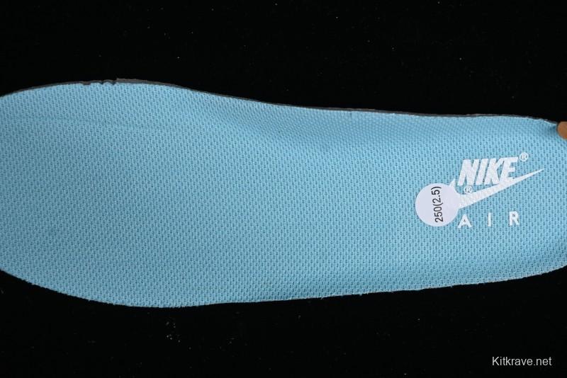 Nike Air Force 1 '07 Low White Blue Casual Sneakers - FQ4296-100