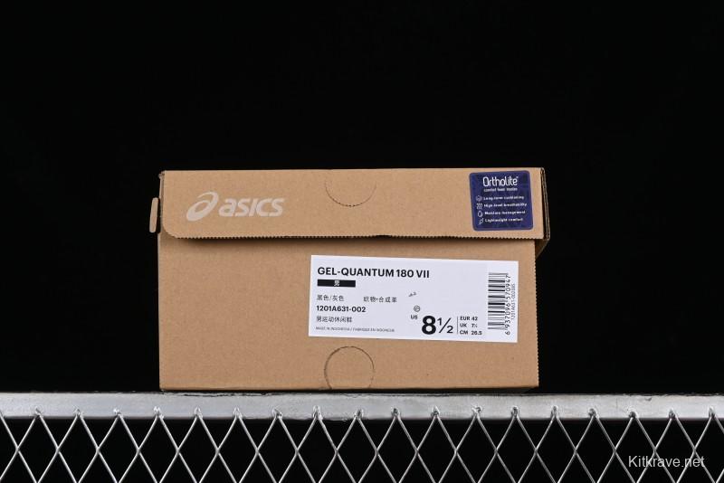 Asics Gel-Quantum 180 VIII Retro Breathable Casual Shoes with Cushioning for Men - 1201A631-002