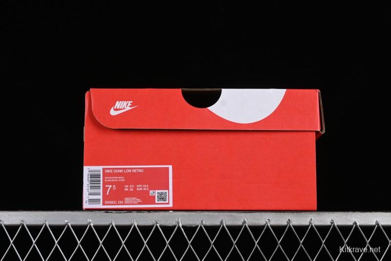 Nike Dunk Low Graffiti Deconstructed Style Casual Diary Gradient Splatter Letter SB Strap Low-Top Skate Shoes - DV0831-104