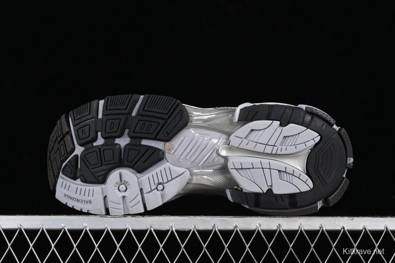 Balenciaga Runner Kith Four Color Retro Casual Sneakers - W3RMU2000