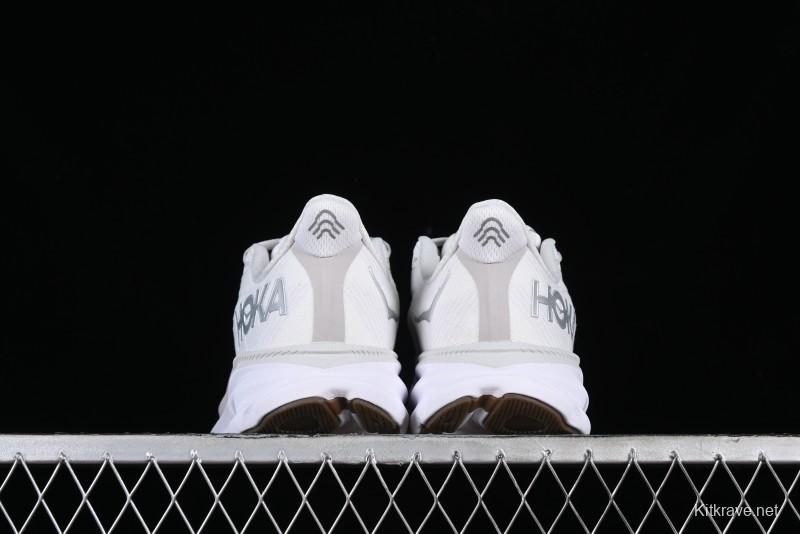 HOKA ONE ONE CLIFTON 9 Running Shoes with Lightweight Knit Mesh and Enhanced Cushioning - 1127895 NCWT