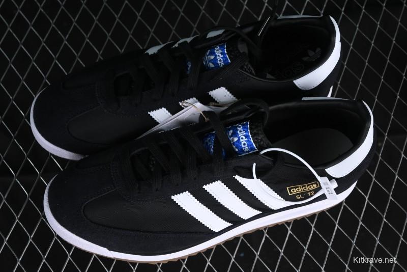 Adidas Originals SL 72 Retro Running Shoes with Ecotex Tongue and EVA Midsole - JI1282
