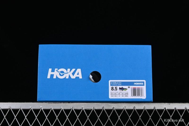 Hoka One One Cielo X1 Professional Racing Cushioned Anti-Slip Durable Training Running Shoes - 1147910 ENN