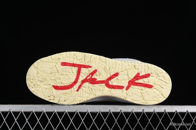 Nike Travis Scott x Jordan Cut The Check AJ1 Basketball Shoes with Velcro Strap - FZ8117-003