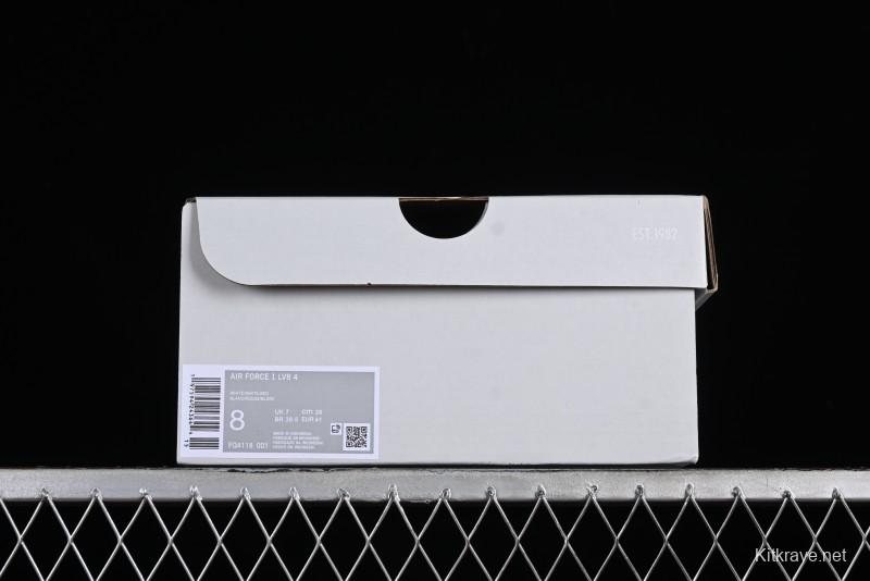 Nike Air Force 1 '07 Low Casual Sneakers with Full-Length Air Cushion - FQ4118-001