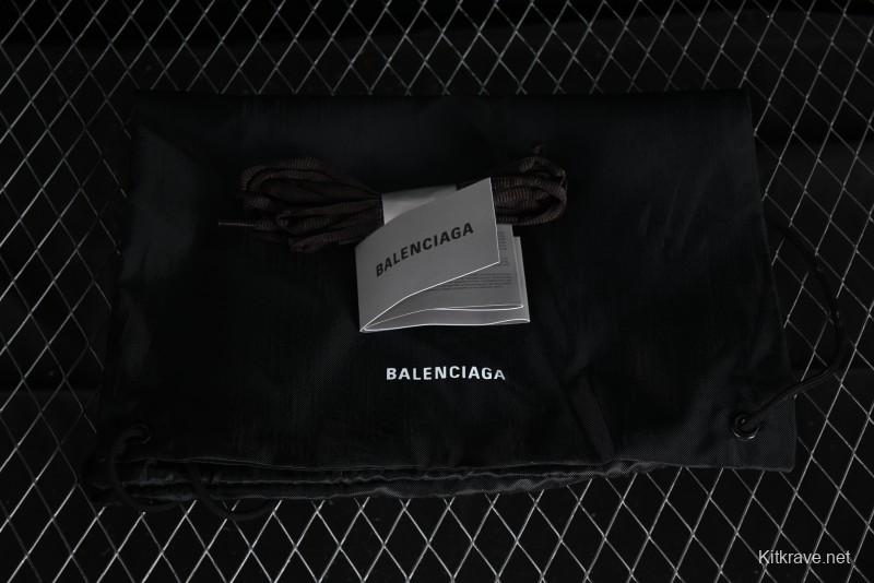 Balenciaga Runner Kith Four Color Retro Casual Sneakers - W3RMU2000