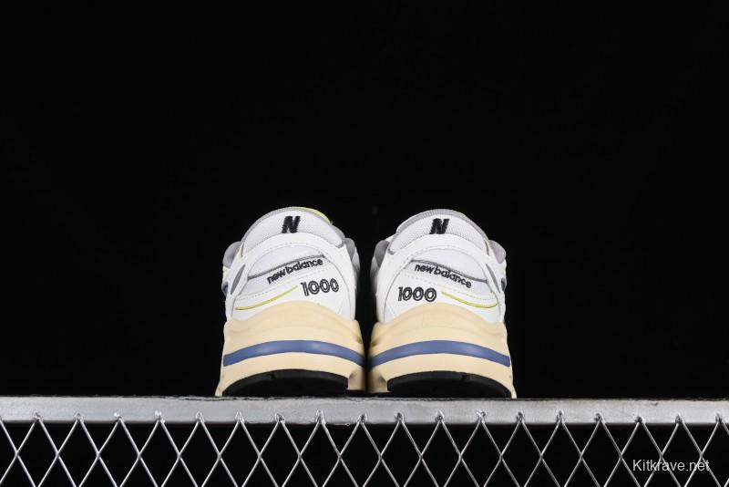 New Balance 1000 Series Retro Dad Style Low-Top Casual Running Shoes - W1000CV