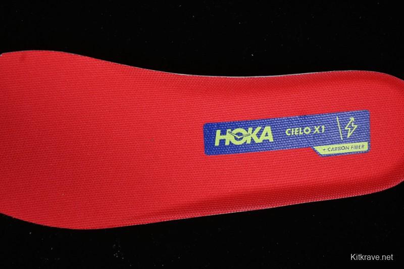 Hoka One One Cielo X1 Professional Racing Cushioned Anti-Slip Durable Training Running Shoes - 1147910 ENN