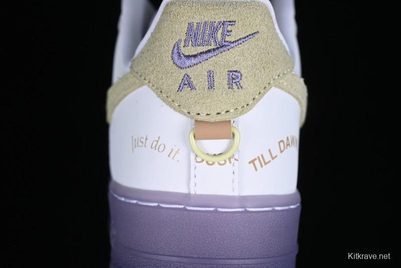 Nike Air Force 1 '07 Low Casual Sneakers with Full-Length Air Cushion - HF5719-139