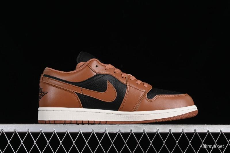 Nike Air Jordan 1 Low AJ1 Black Mocha Casual Sneakers - DC0774-021