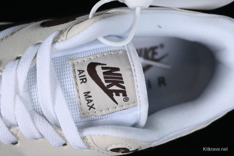 Nike Air Max 1 Retro Running Shoes with Half-Sole Air Cushion - DZ2628-004