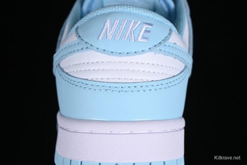 Nike Dunk Low Retro SB Casual Sneakers in Ice Blue Colorway - DV0833-104