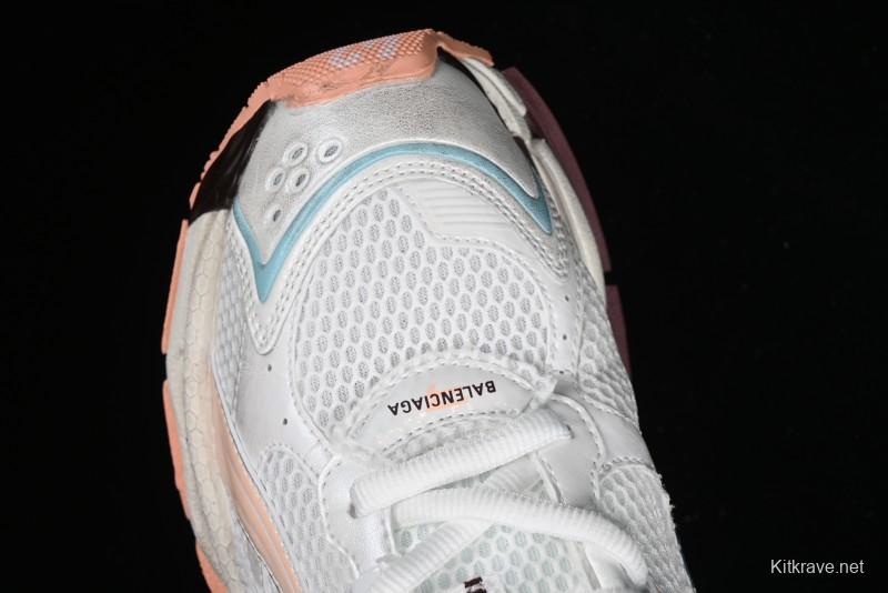 Balenciaga Runner Kith Four Color Retro Casual Sneakers - W3RNY0326