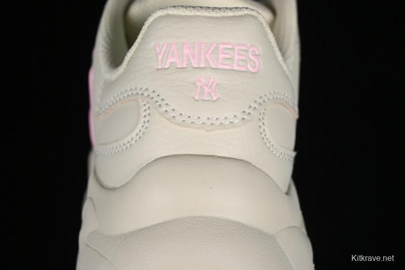 New York Yankees MLB Bigball Chunky Window Thick Sole Casual Sneakers - 3ASHBCW3N50IVS