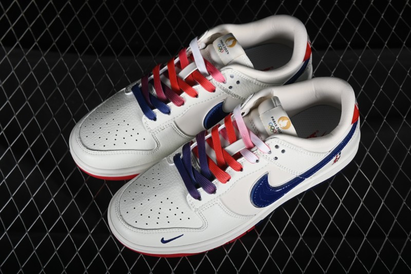 Nike SB Dunk Low Paris Olympics Limited - Patent Leather Blue - JH8310-951