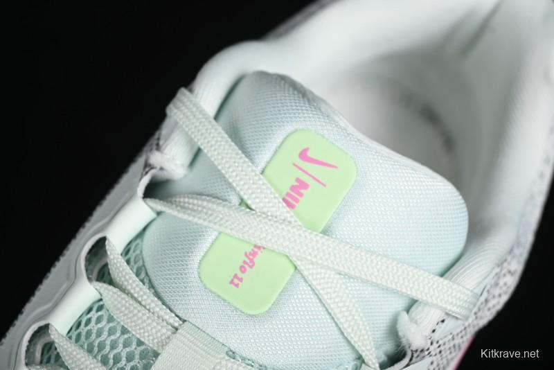 Nike Zoom Winflo 11 Moon Mesh Breathable Casual Running Shoes with Cushioning - FJ9510-300