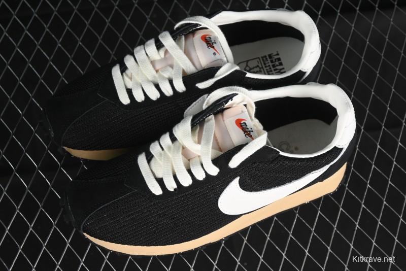 Nike Stussy Roshe Run LD-1000 Comfortable Versatile Non-Slip Durable Waffle Low-Top Casual Running Shoes - HM0950-001