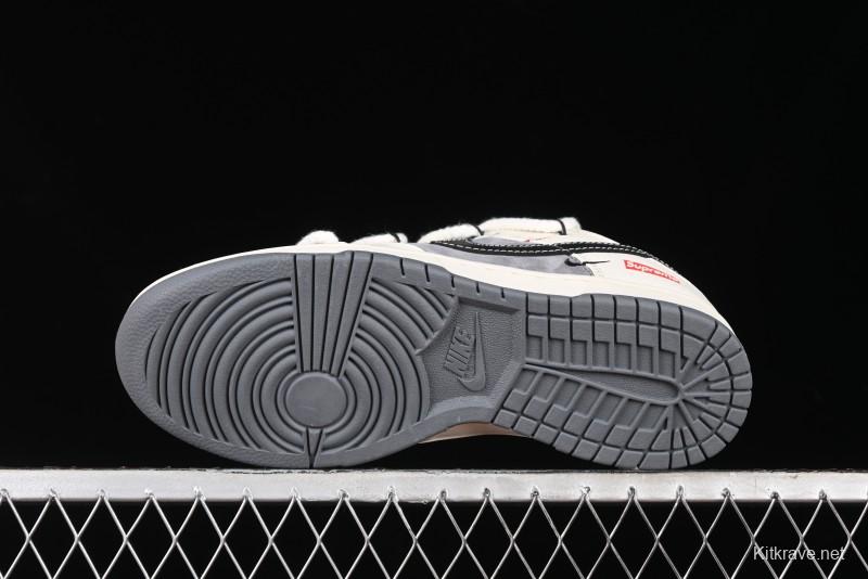 Nike SB Dunk Low Stussy Anniversary Edition Customized Low-Top Casual Sneakers - SJ2068-287