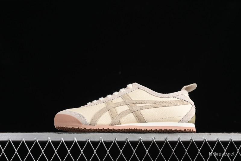 Onitsuka Tiger Mexico 66 Low-Top Leather Running Shoes - 1183C076-101