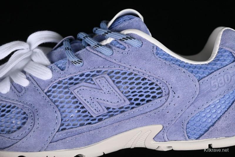 MiuMiu x New Balance 530 Low-Top Classic Retro Casual Running Shoes - AJD4