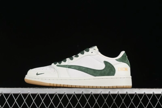 Nike Travis Scott x Fragment Design x Air Jordan 1 Low OG SP AJ1 Sneakers - JH6088-703
