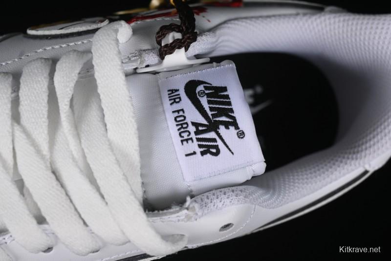 Nike Air Force 1'07 Low "Wu Kong" Casual Sneakers Inspired by Black Myth: Wukong Theme - DV0788-301