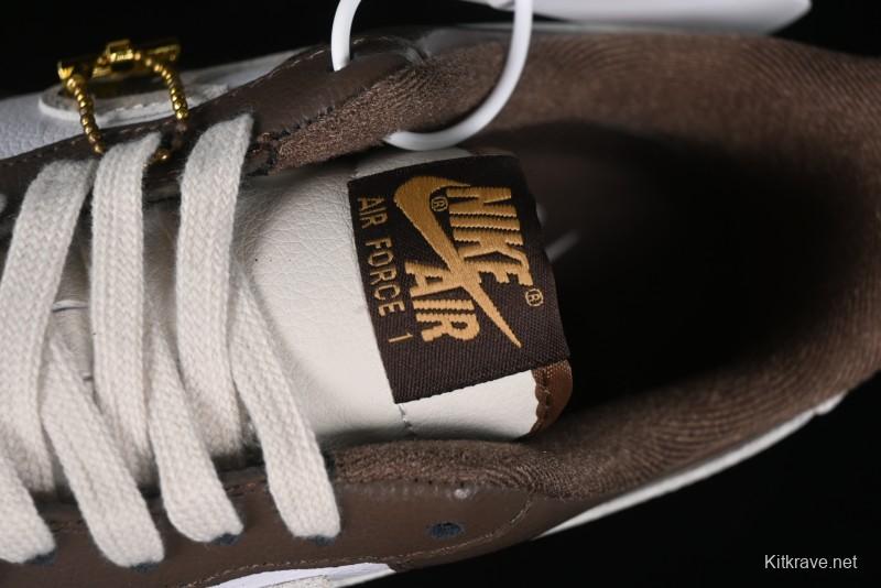 Nike Air Force 1 '07 Low Casual Sneakers with Assassination of Little Bear Anime Theme - DB3301-770