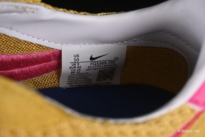 Stussy x Nike Roshe Run LD-1000 Comfortable Versatile Non-Slip Durable Waffle Low-Top Casual Running Shoes - FQ5369-700