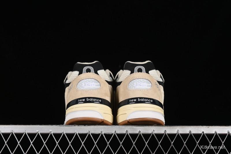 New Balance Made In USA M993 Series Classic Retro Casual Running Shoes - U993WS