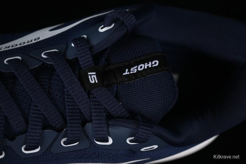 Brooks Ghost 15 Running Shoes with DNA LOFT V2 Cushioning and Breathable Air Mesh - 1203802A450