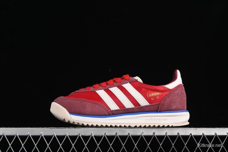 Adidas Originals SL 72 RS Retro Running Shoes with Ecotex Tongue and EVA Midsole - JI1280