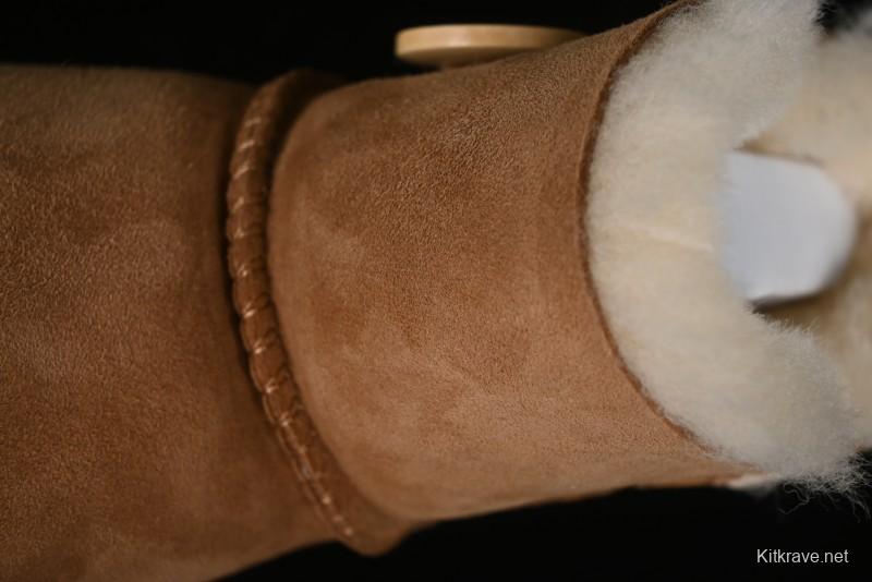 UGG Mini Bailey Button II Classic Short Boots with Wooden Button - 1016422