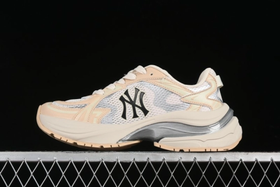 New York Yankees MLB Bigball Chunky Curve Thick Sole Casual Sneakers - 3ARNSPL4N50BGS