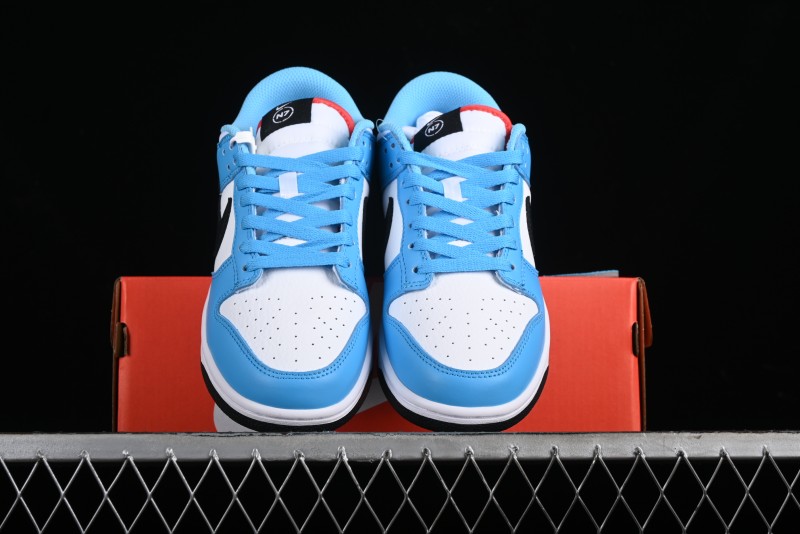 Nike Dunk Low Next Nature "N7" SB Casual Skate Shoes with Vibrant Color Blocking - HJ9088-488