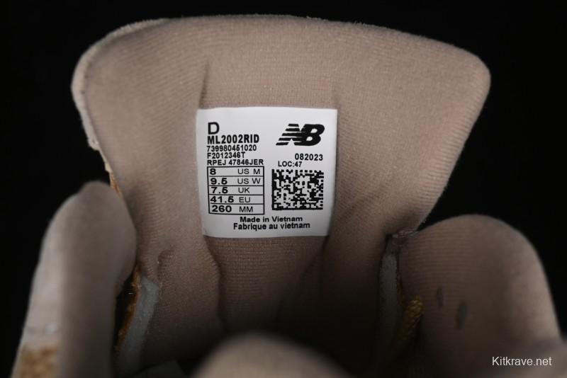New Balance 2002 Series Retro Casual Running Shoes with Upgraded N-ERGY Cushion - ML2002RID